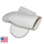 Terry Velour Paraffin Mitts 3pk (Made in USA)
